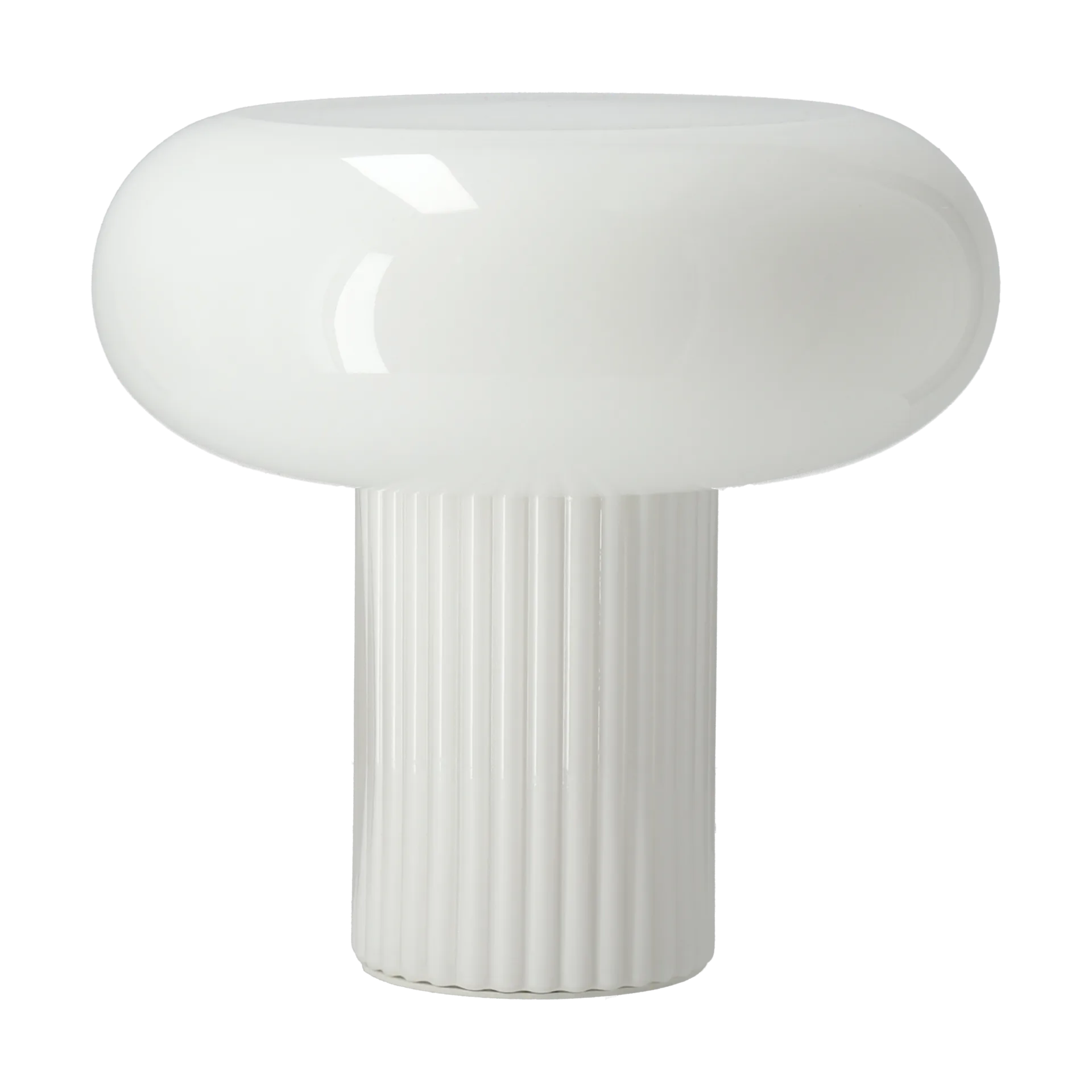 Lampada da tavolo Haven 26 cm, Bianco Scandi Living