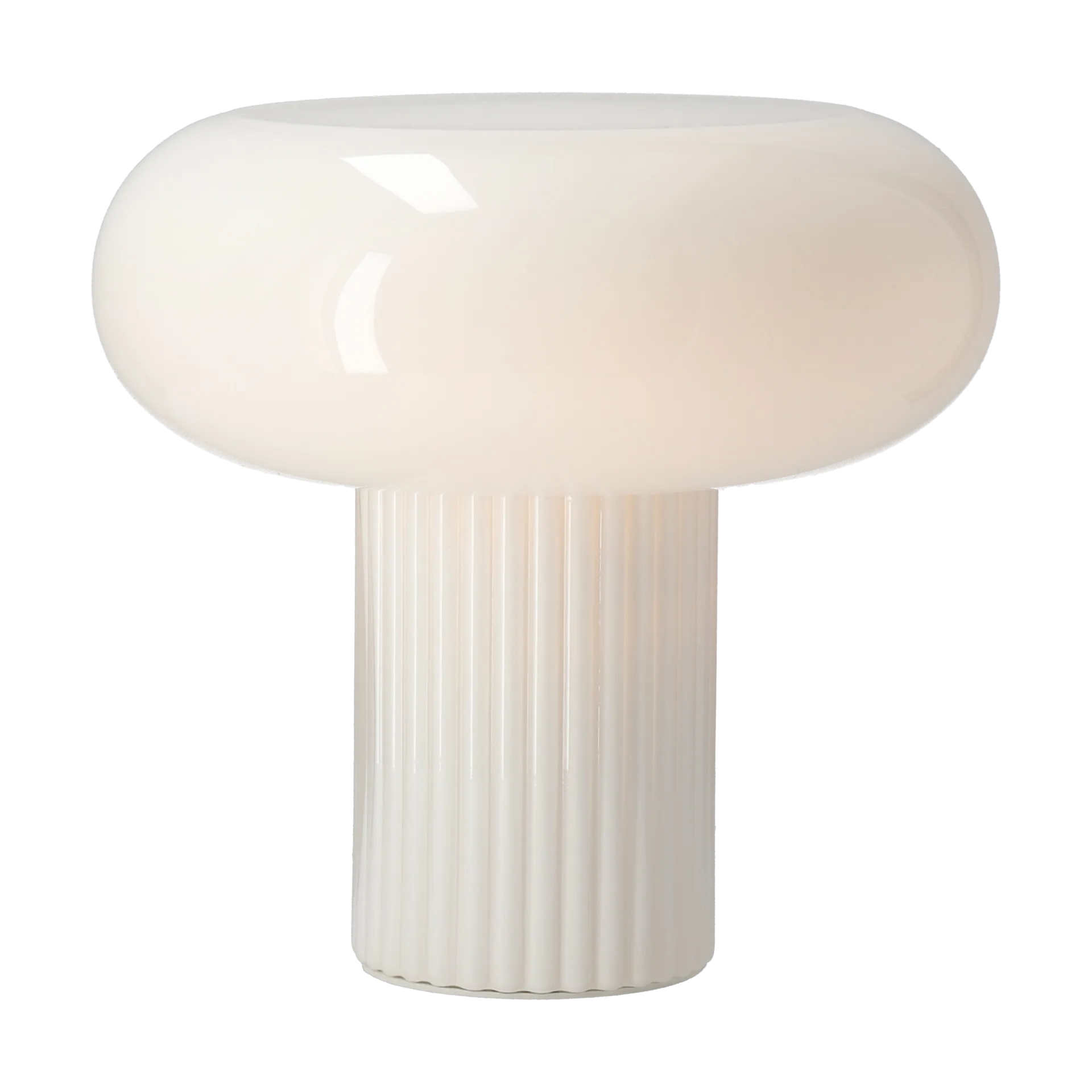 Lampada da tavolo Haven 26 cm, Bianco Scandi Living