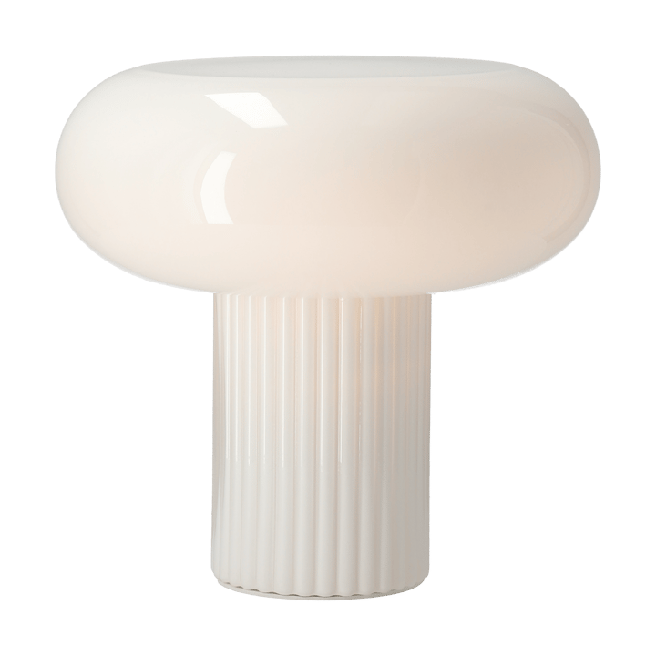 Lampada da tavolo Haven 26 cm, Bianco Scandi Living
