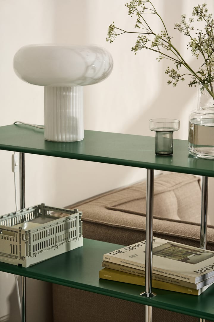 Lampada da tavolo Haven 26 cm, Bianco Scandi Living