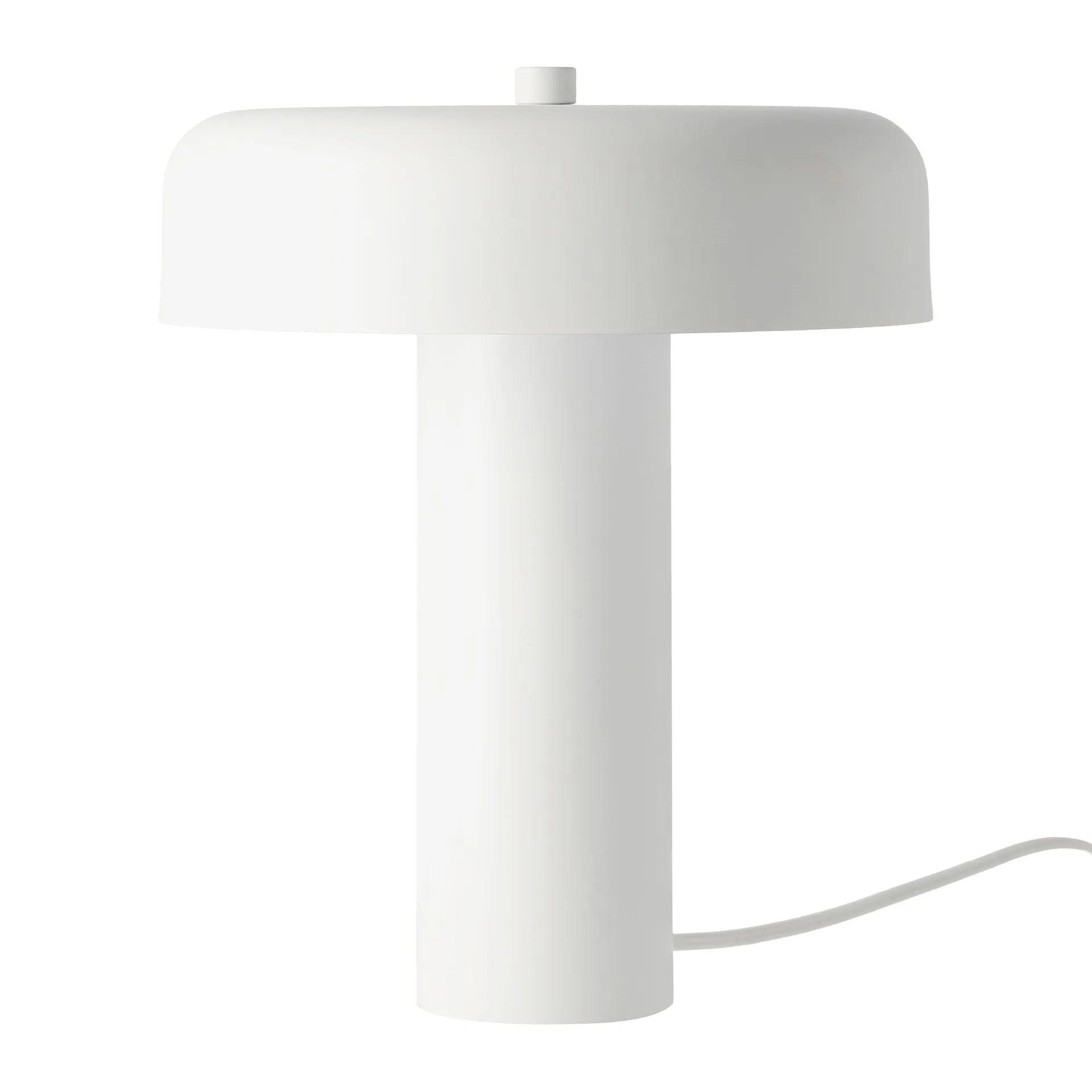 Lampada da tavolo Haze 32 cm, Bianco Scandi Living