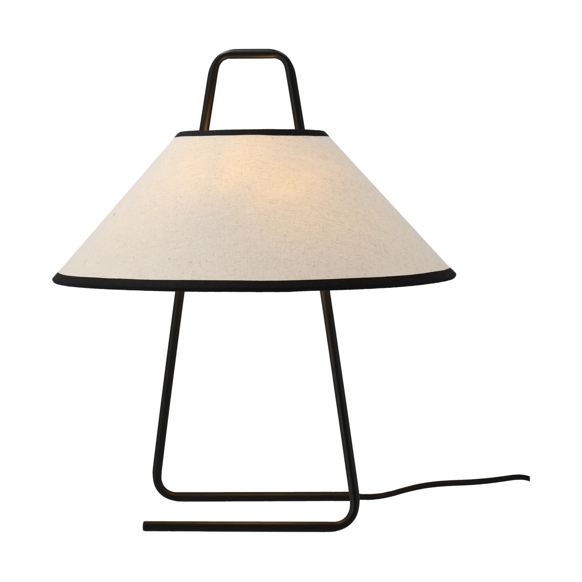 Lampada da tavolo Moss 43 cm, Beige Scandi Living