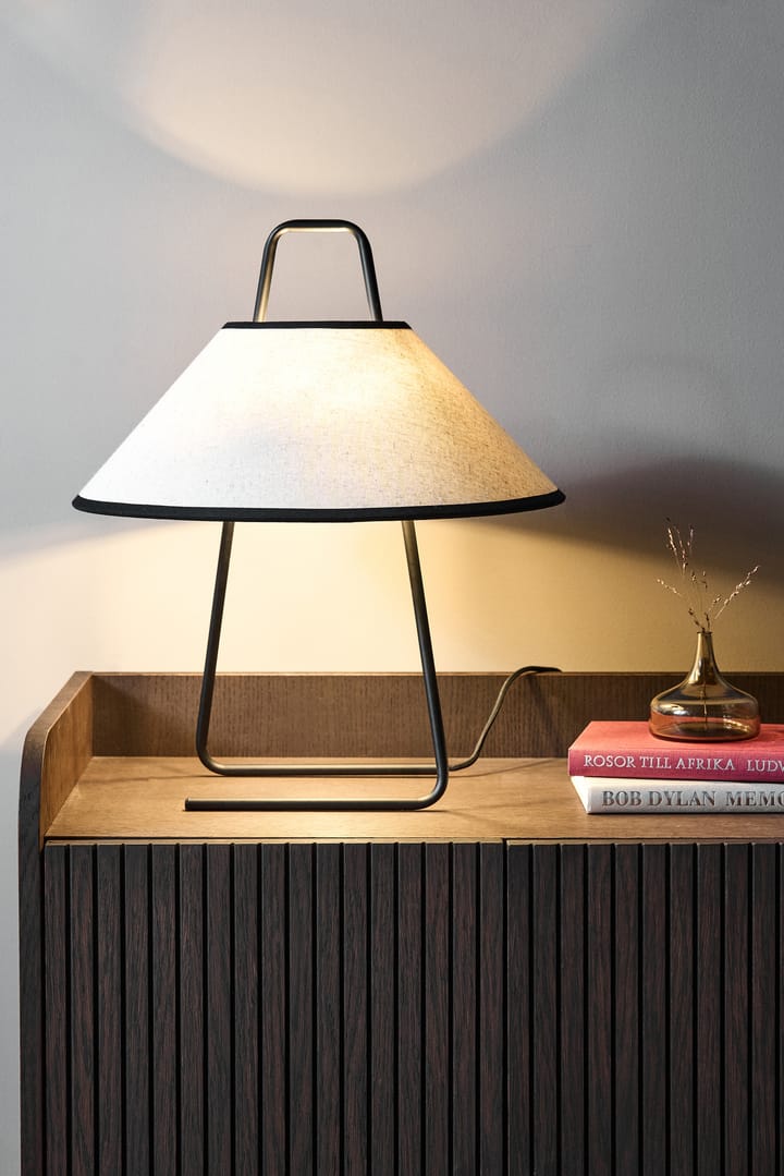 Lampada da tavolo Moss 43 cm, Beige Scandi Living