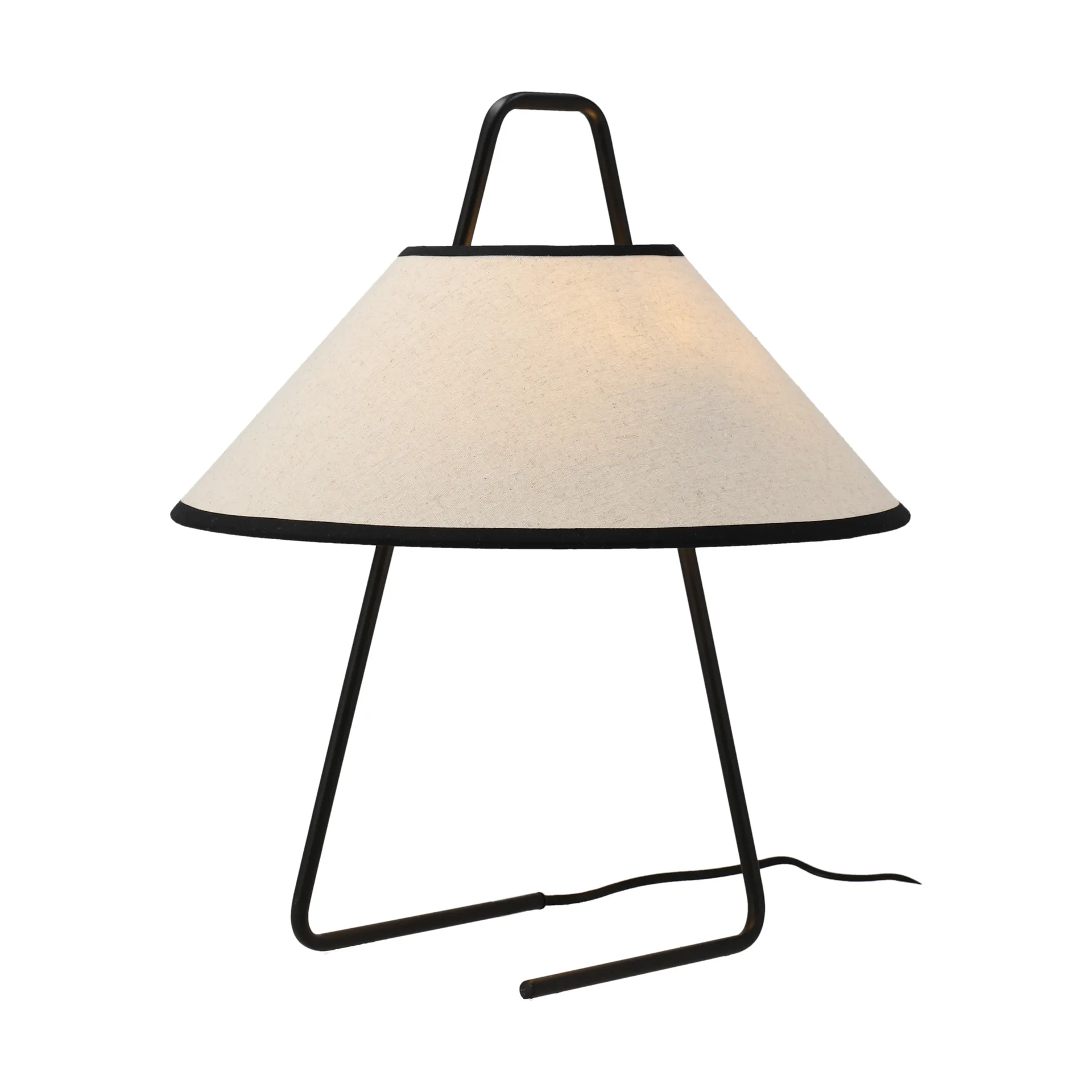 Lampada da tavolo Moss light 43 cm, Beige Scandi Living