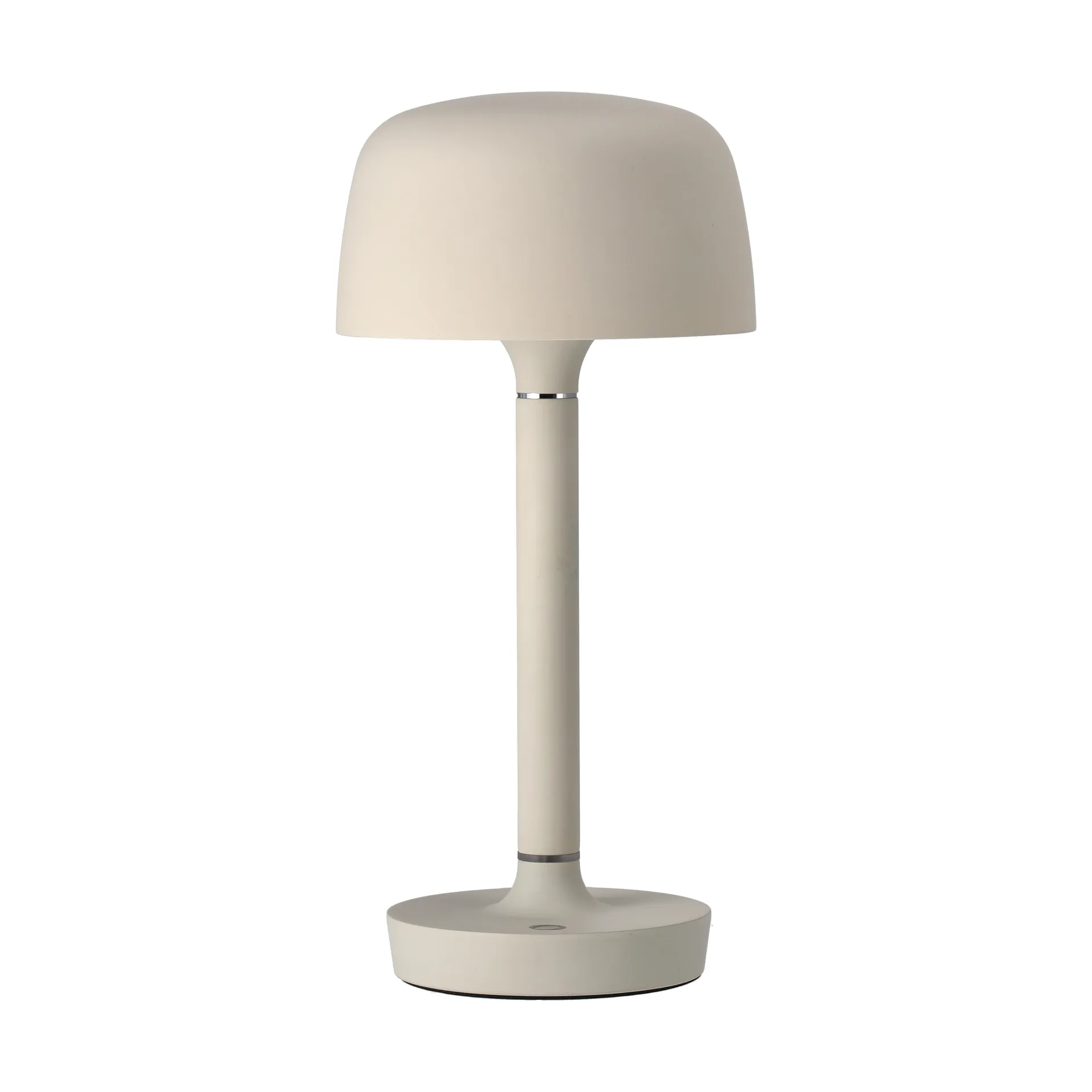 Lampada da tavolo portatile Halo 25,5 cm, Beige Scandi Living