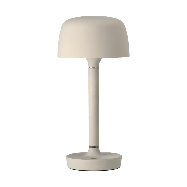 Lampada da tavolo portatile Halo 25,5 cm - Beige - Scandi Living