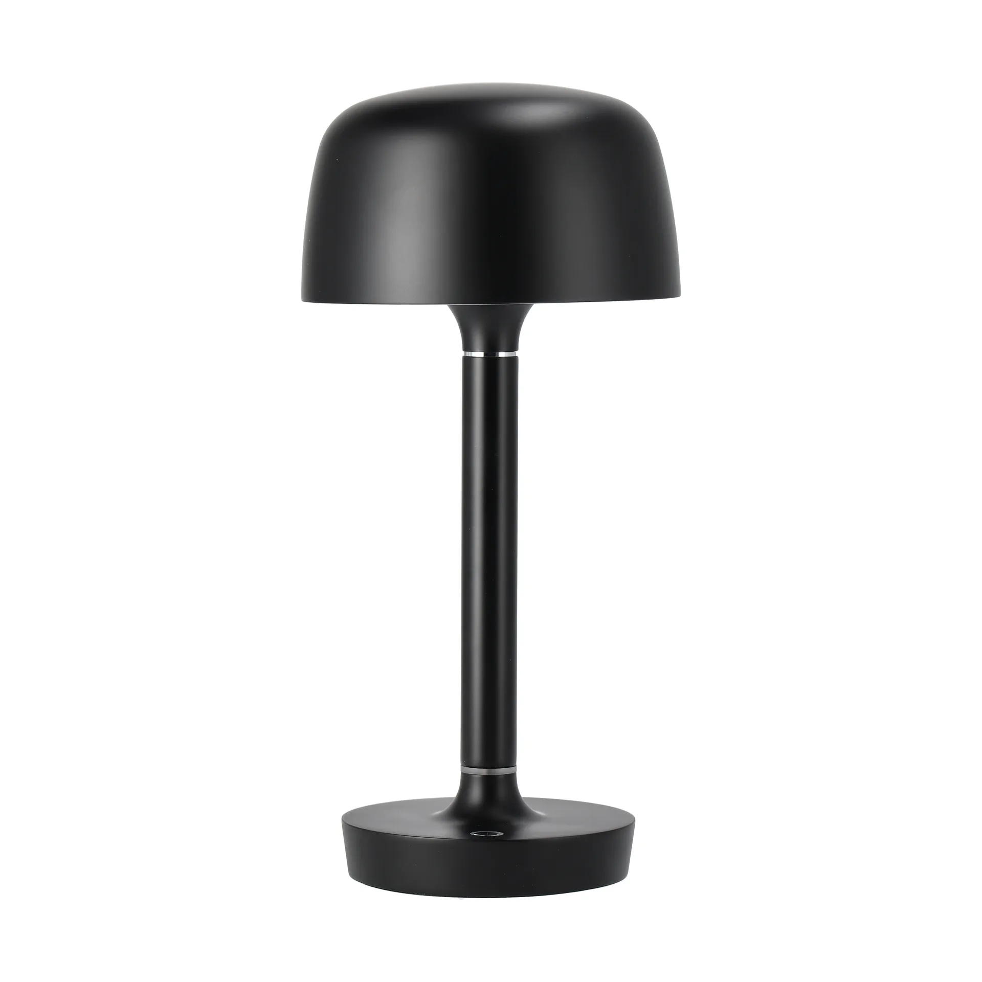 Lampada da tavolo portatile Halo 25,5 cm, Black Scandi Living