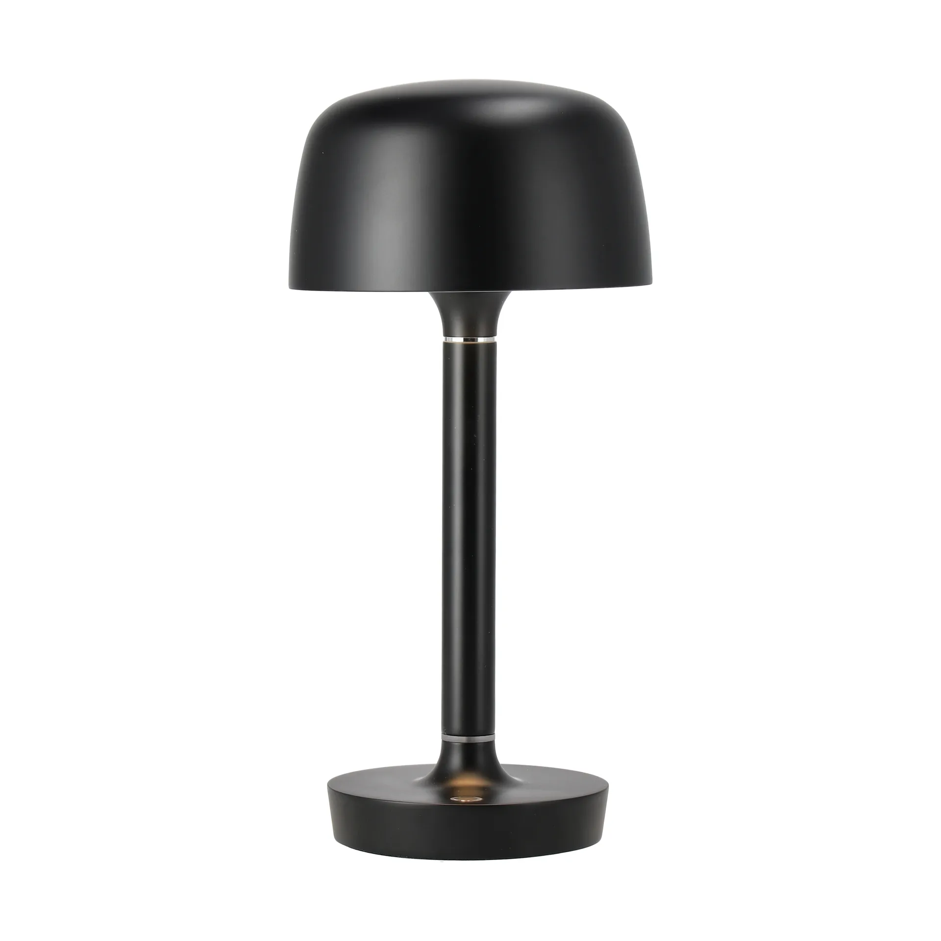 Lampada da tavolo portatile Halo 25,5 cm, Black Scandi Living