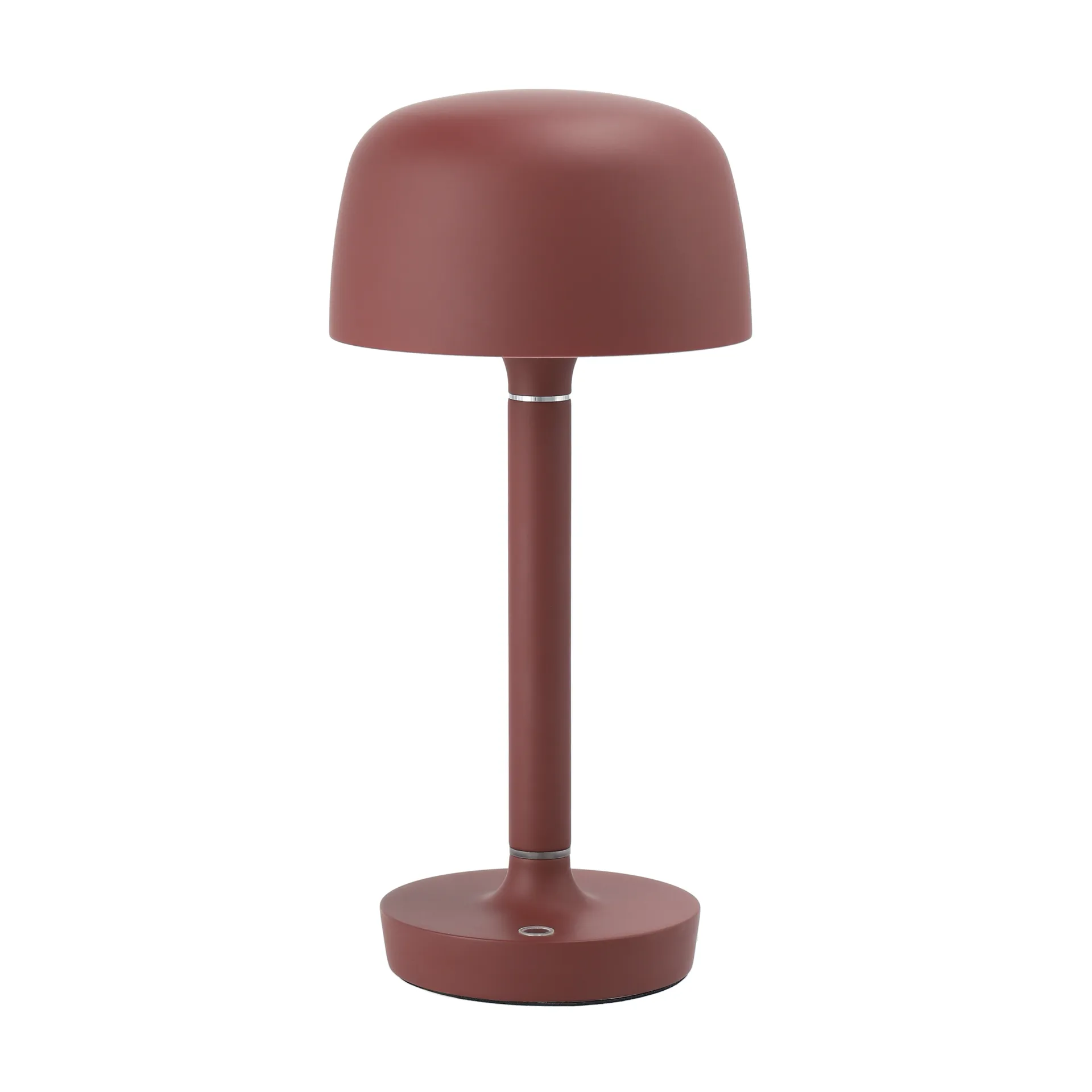 Lampada da tavolo portatile Halo 25,5 cm, Burgundy Scandi Living