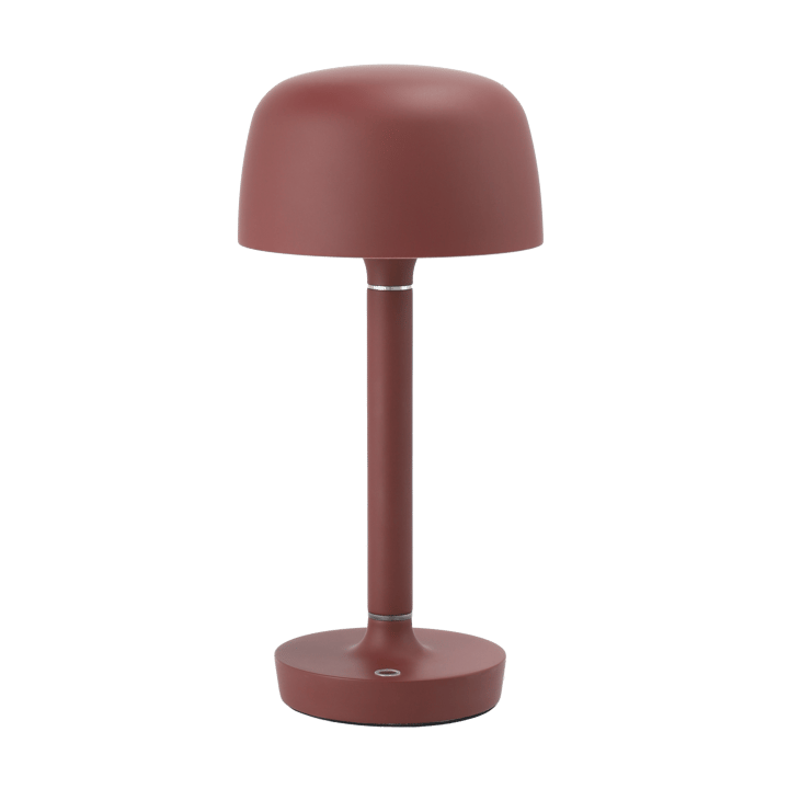 Lampada da tavolo portatile Halo 25,5 cm - Burgundy - Scandi Living
