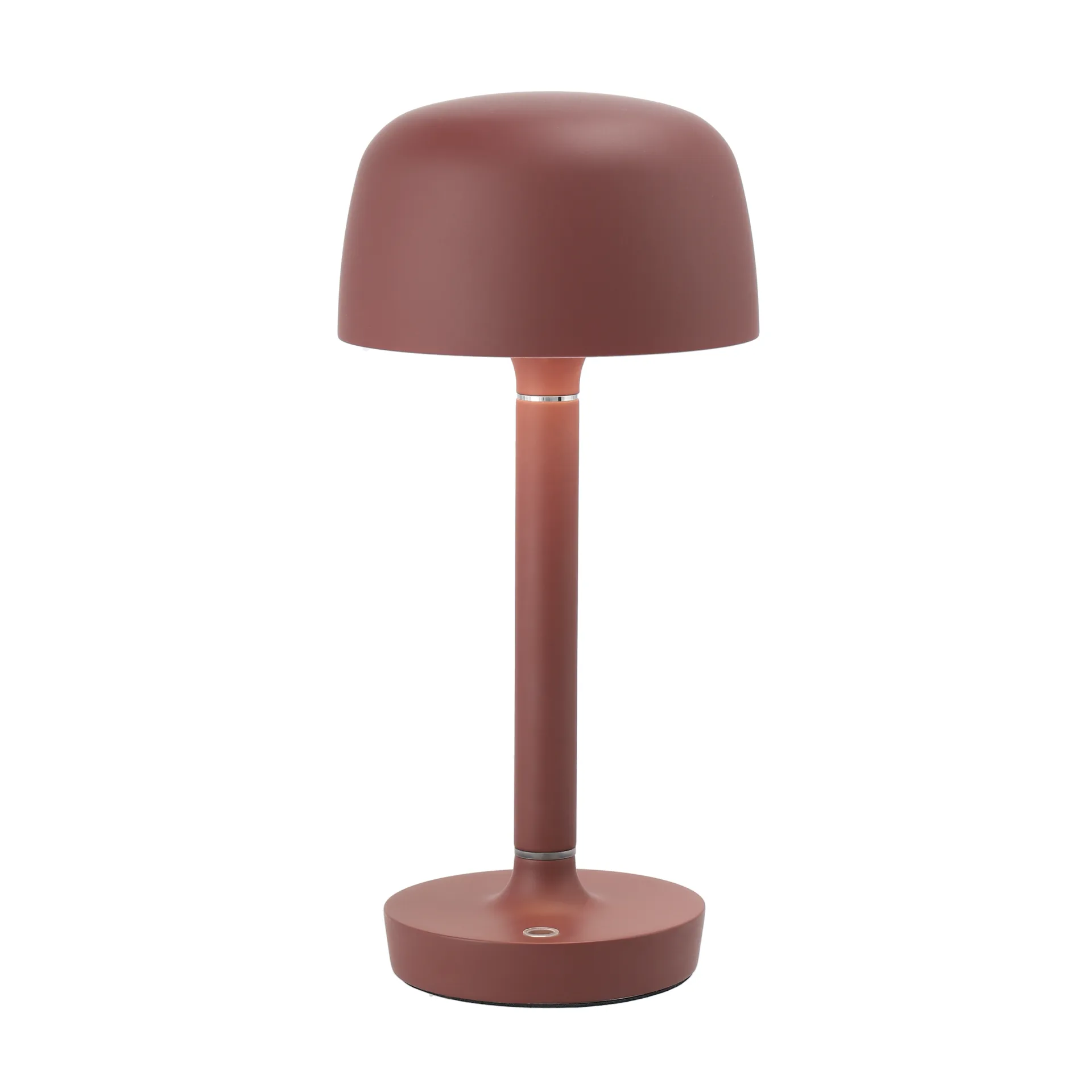 Lampada da tavolo portatile Halo 25,5 cm, Burgundy Scandi Living