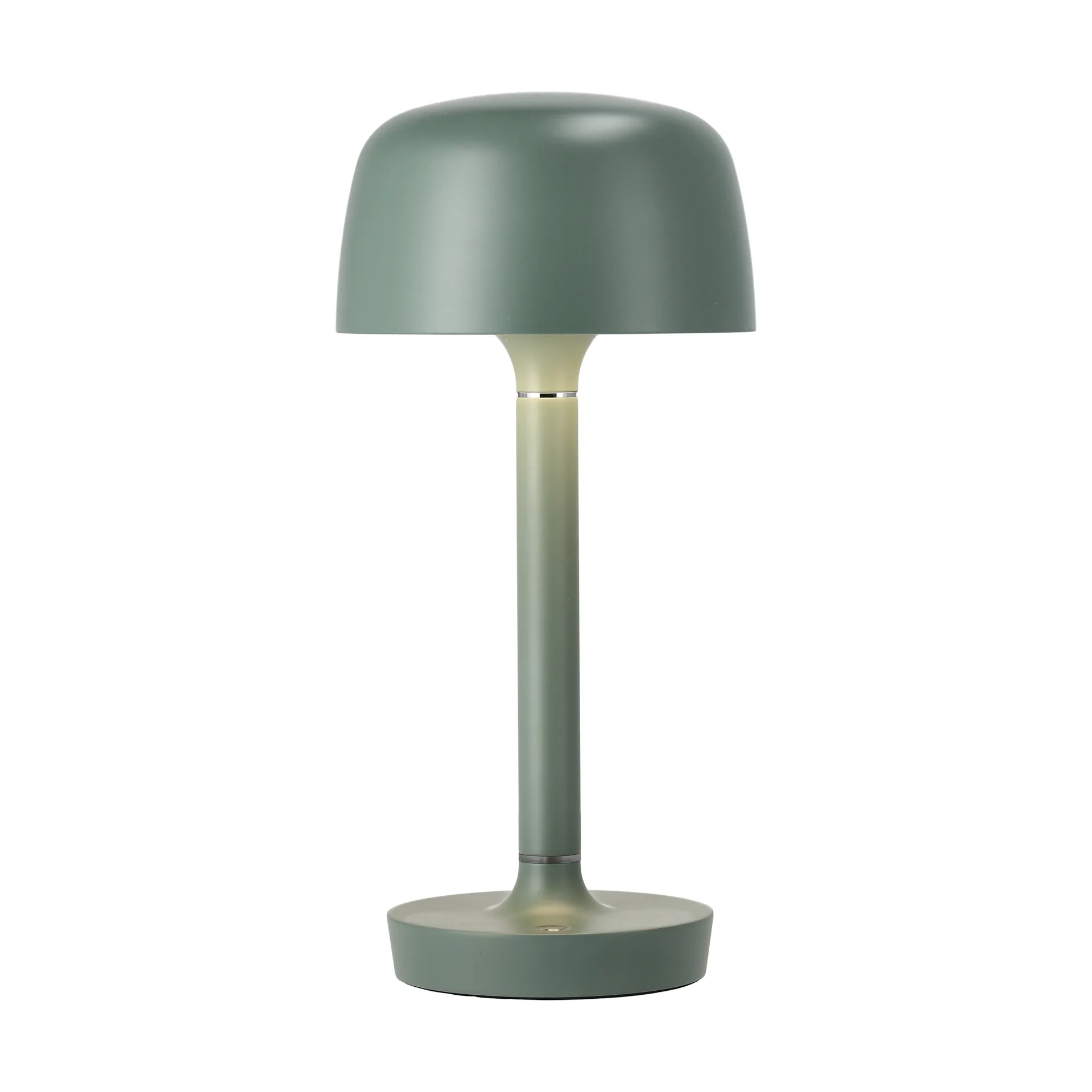 Lampada da tavolo portatile Halo 25,5 cm, Green Scandi Living