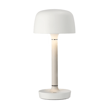 Lampada da tavolo portatile Halo 25,5 cm - White - Scandi Living