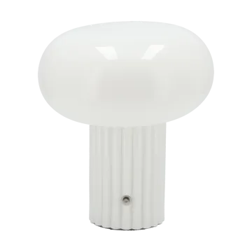 Lampada da tavolo portatile Haven 22 cm - Bianco - Scandi Living