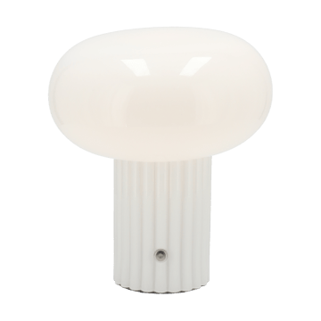 Lampada da tavolo portatile Haven 22 cm - Bianco - Scandi Living