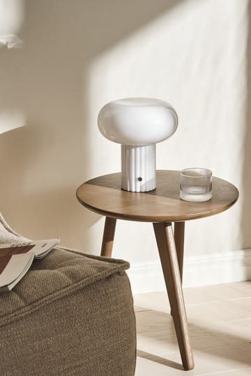 Lampada da tavolo portatile Haven 22 cm - Bianco - Scandi Living