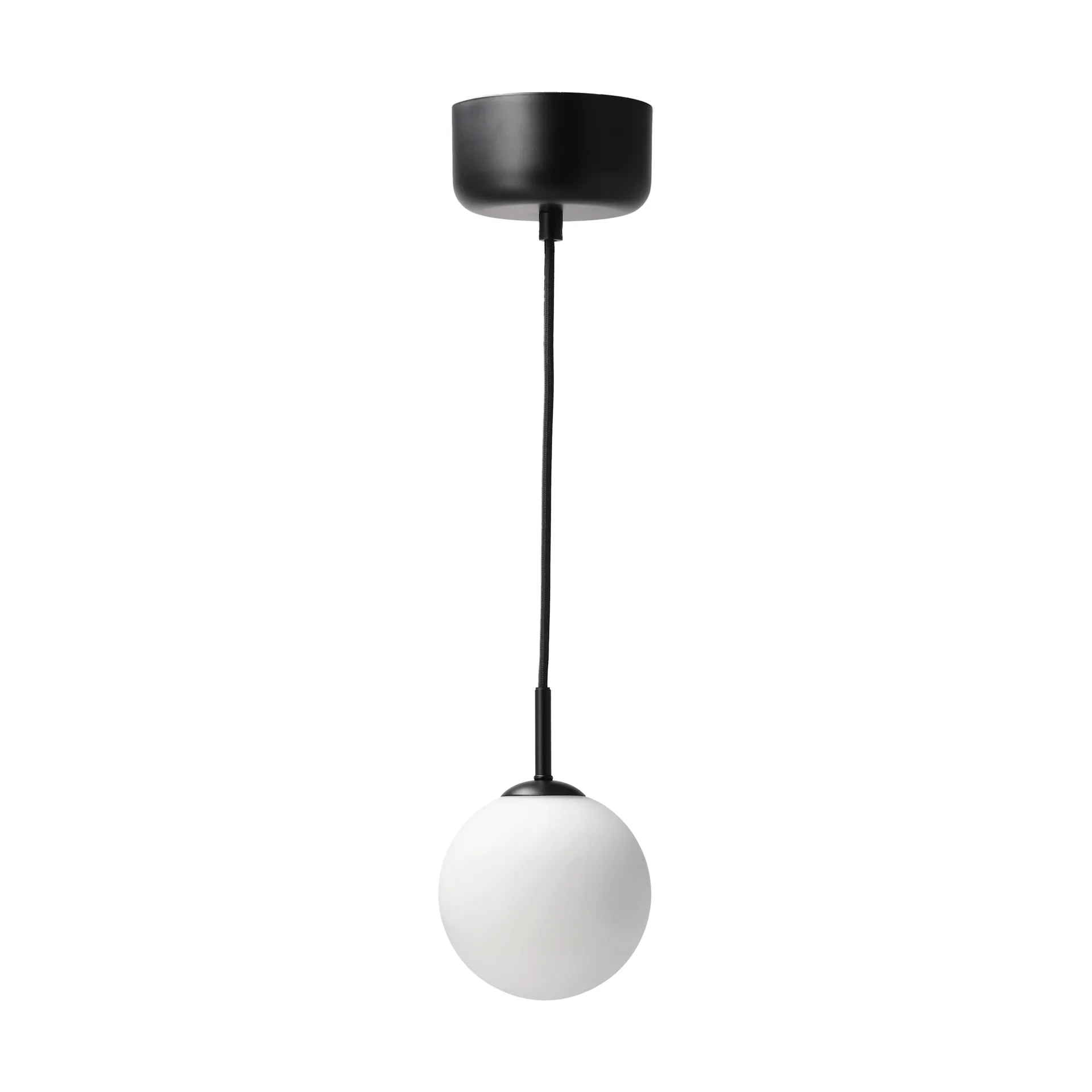 Lampadario Solar D15 cm, Bianco brinato Scandi Living