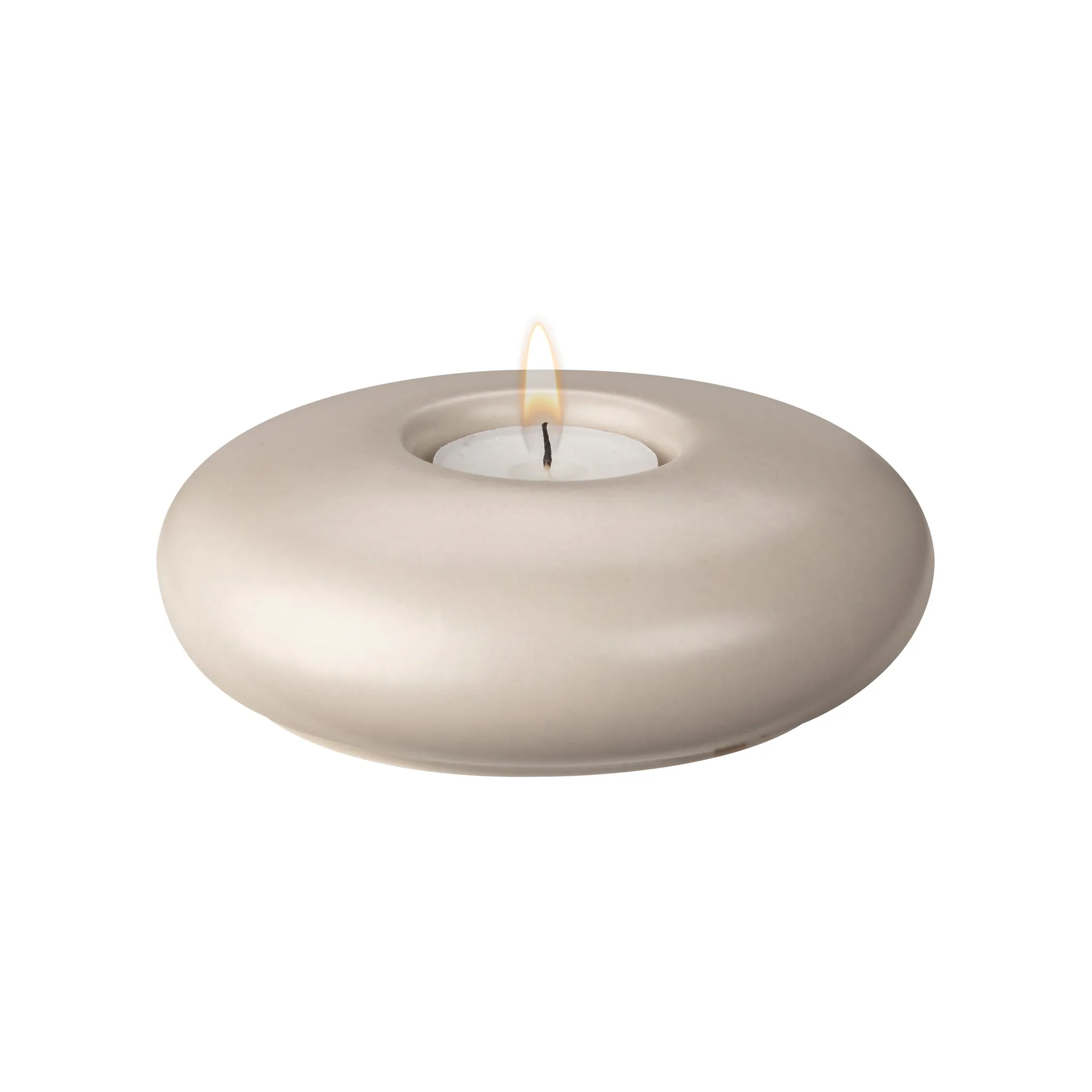 Lanterna Stone Ø 13 cm, Beige Scandi Living