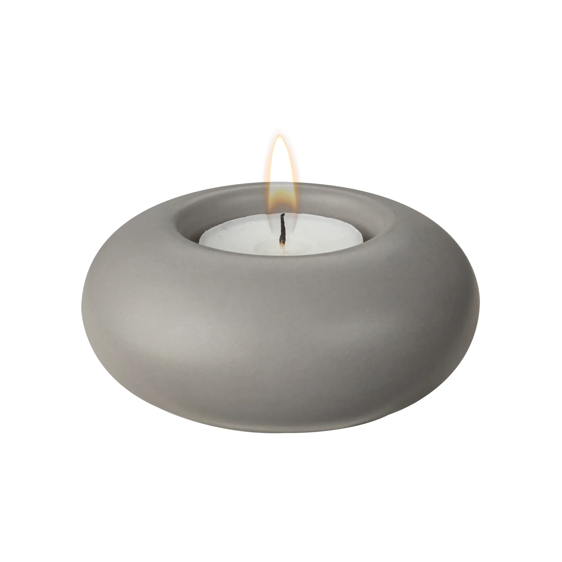 Lanterna Stone Ø 9 cm, grigio Scandi Living