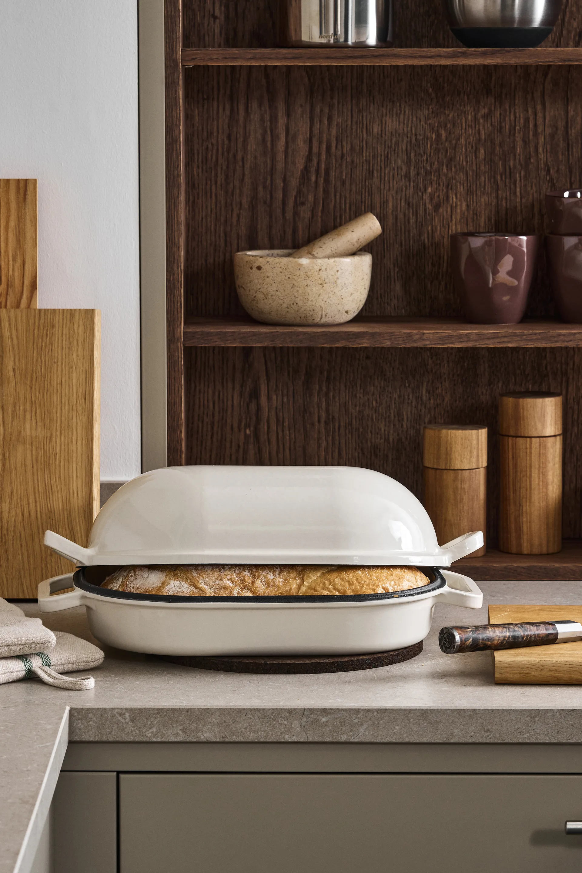 Macinasale Hollow 13 cm, Acacia Scandi Living