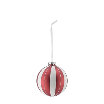 Pallina di Natale Tradition, confezione da 6 - Rosso/bianco - Scandi Living