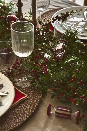 Palline di Natale Bonbons confezione da 6 - Rosso - Scandi Living