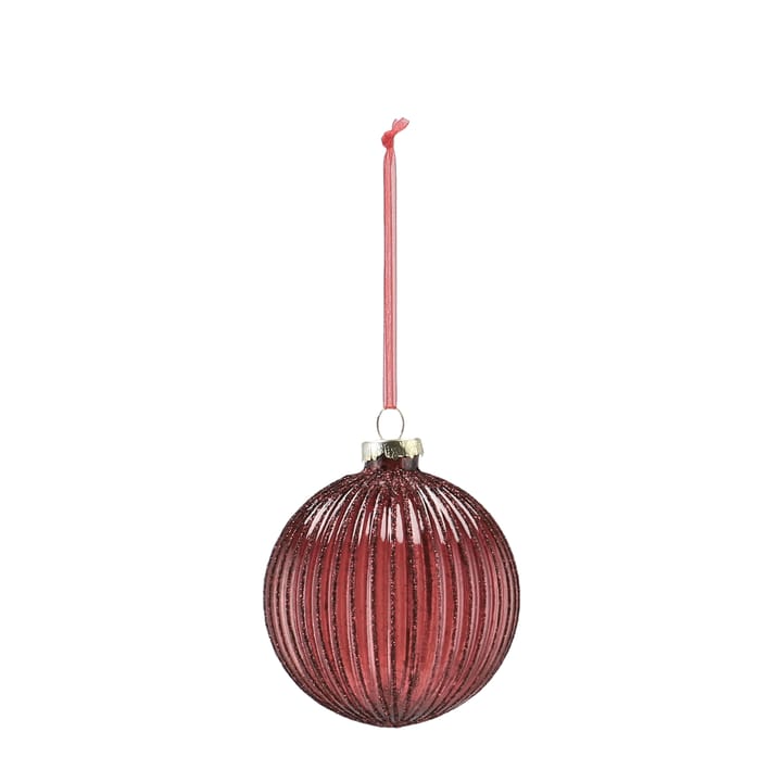 Palline di Natale Holiday baubles, confezione da 6 - Rosso - Scandi Living