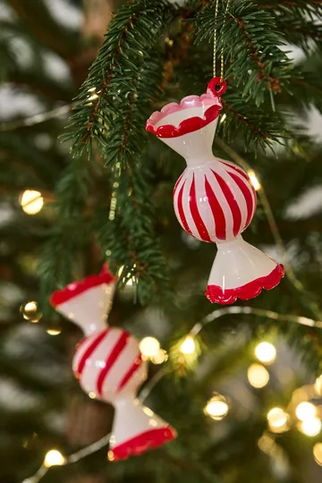 Palline di Natale Jolly confezione da 4 - Rosso - Scandi Living