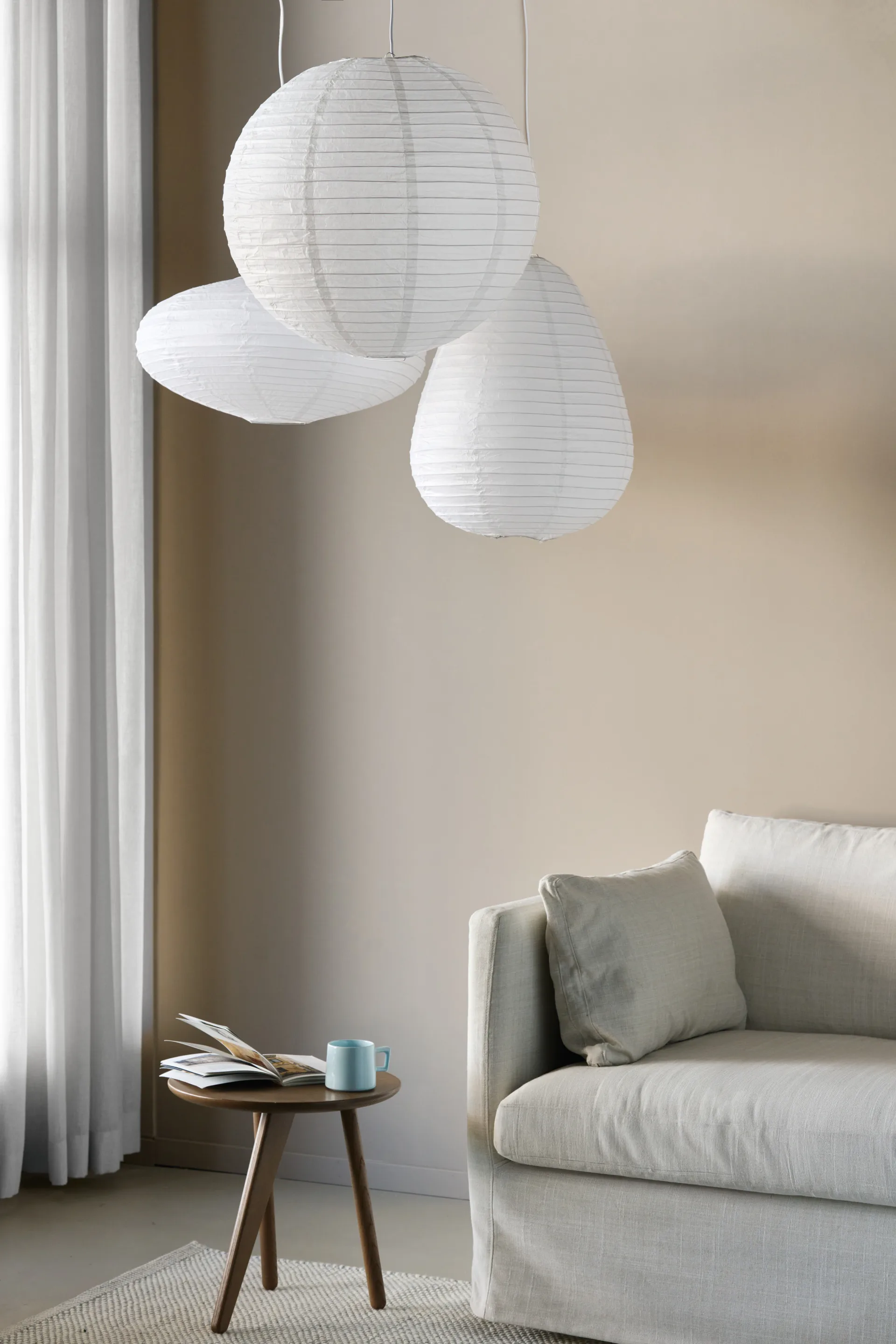 Paralume Lucent drop, Ø53 cm Scandi Living