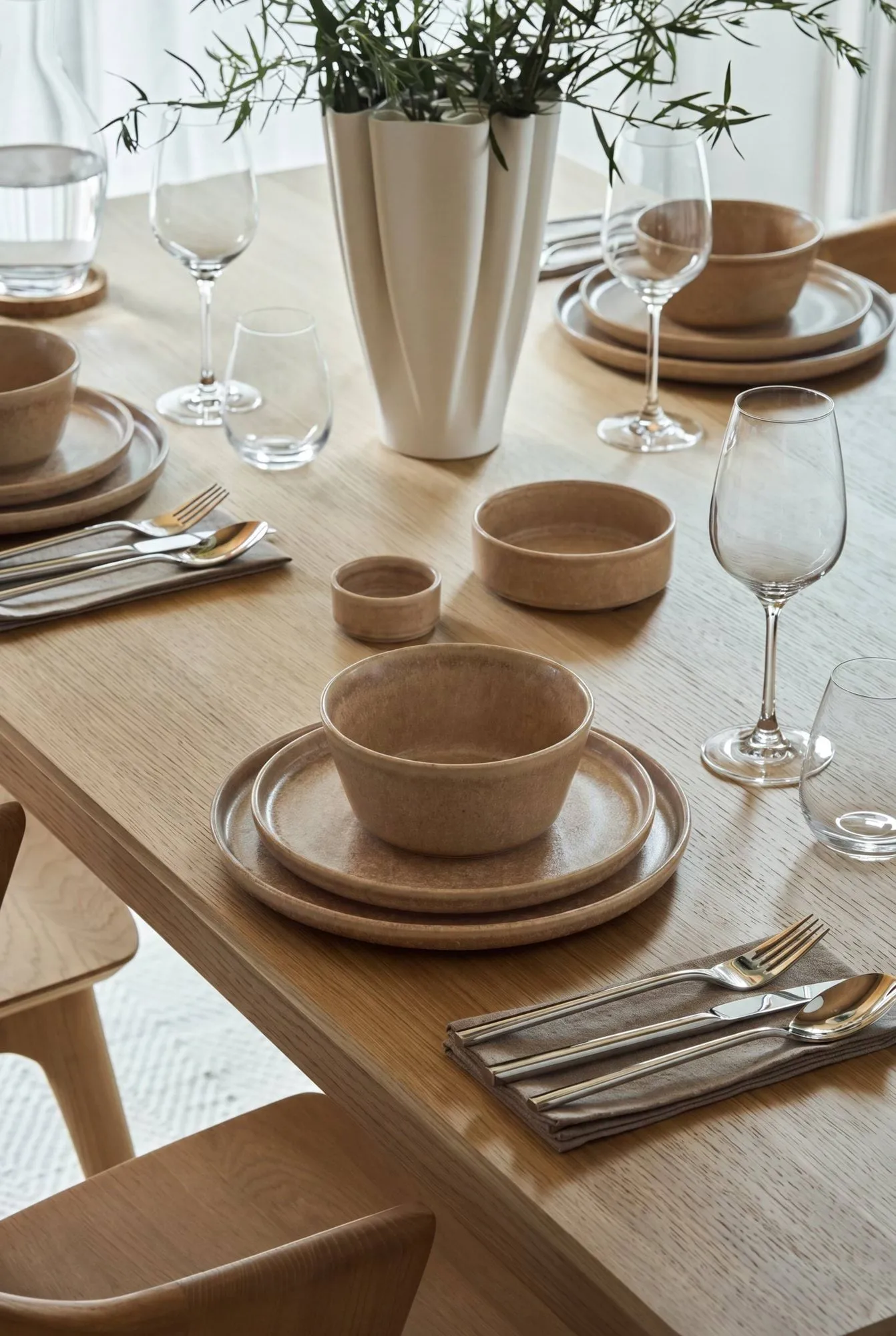 Piattino Clay, Marrone, Ø20 cm Scandi Living