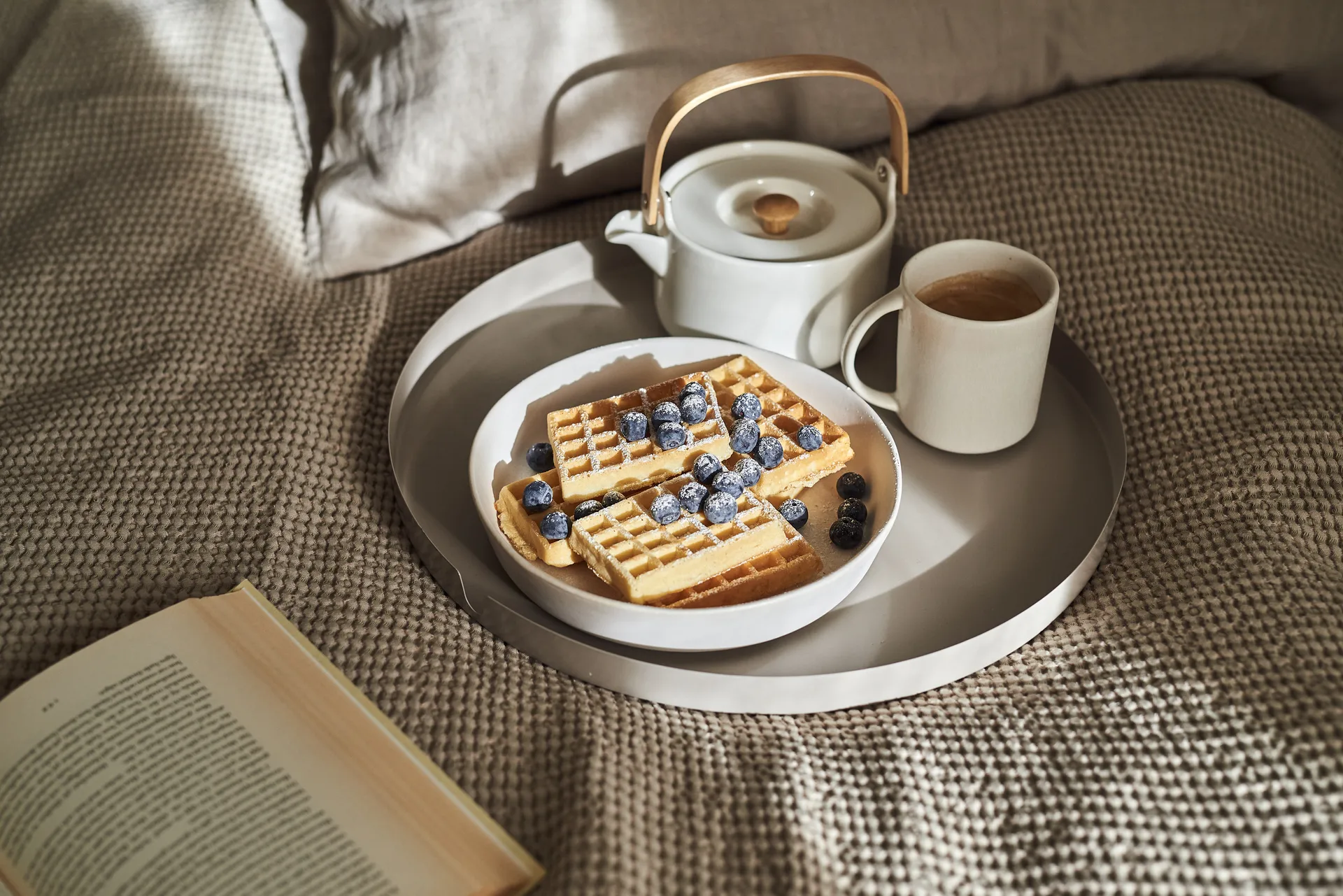 Piattino Sandsbro, Bianco sporco, Ø20 cm Scandi Living