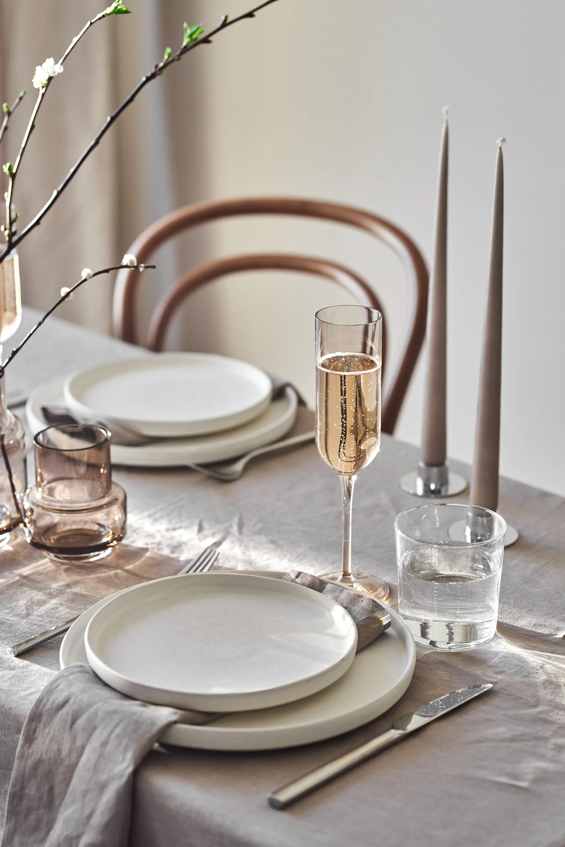 Piattino Sandsbro, Bianco sporco, Ø20 cm Scandi Living