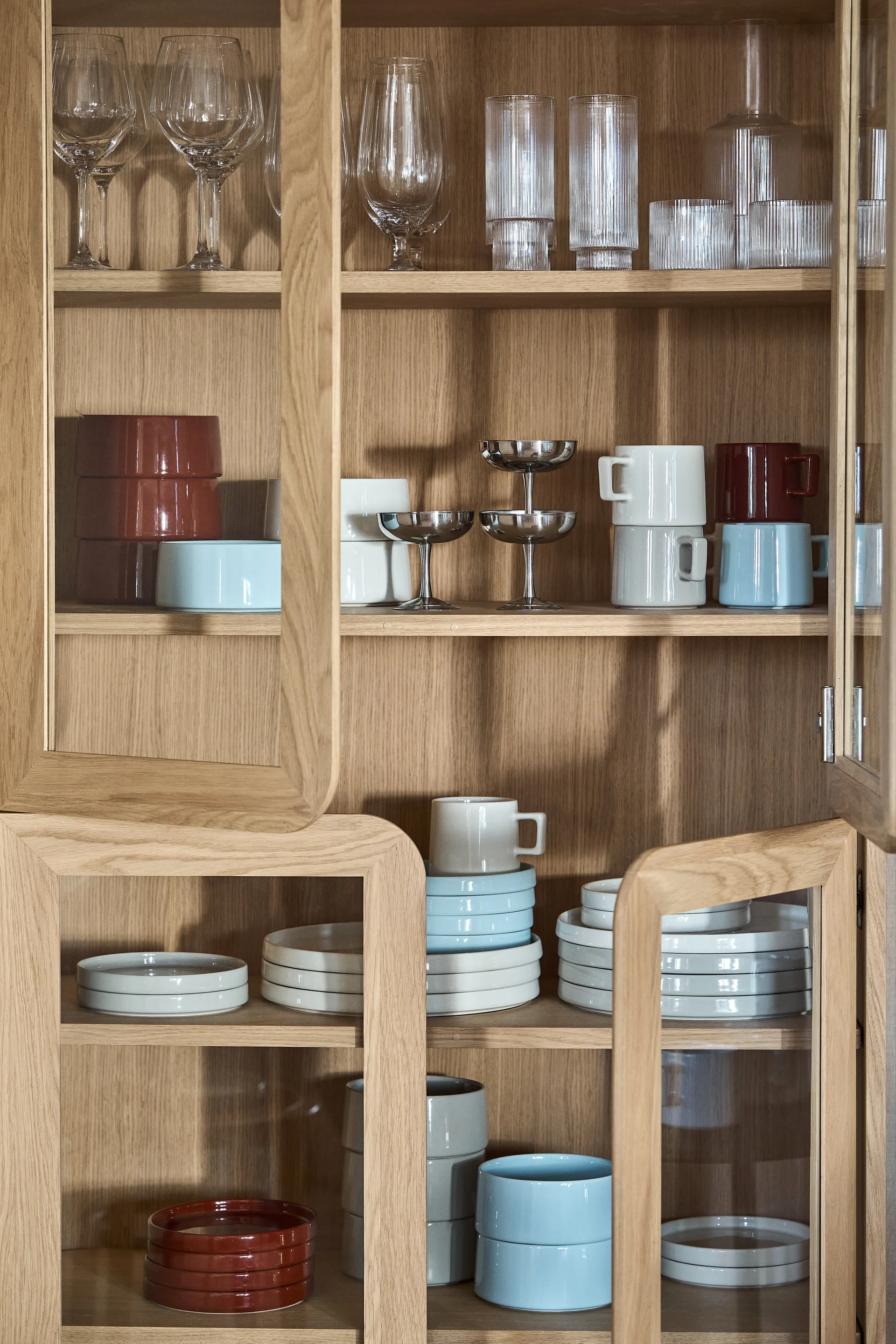 Piattino Taper 14 cm, Rosso Scandi Living