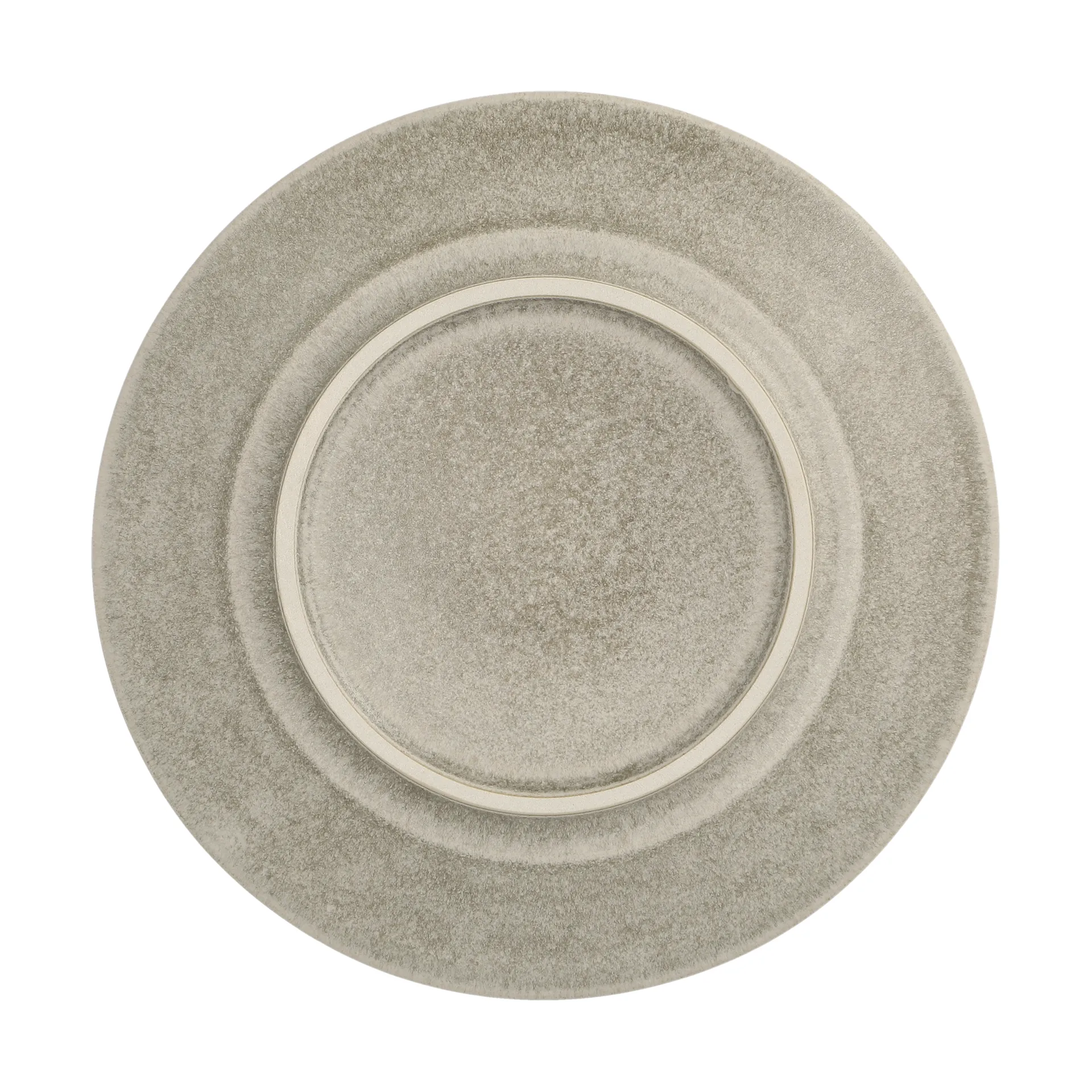 Piattino Terra, Beige in gres, Ø22 cm Scandi Living