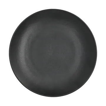 Piattino Terra - Nero in gres, Ø22 cm - Scandi Living