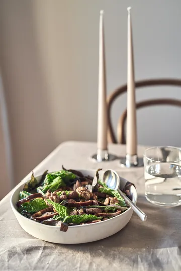 Piatto pasta Sandsbro - Bianco sporco, Ø23 cm - Scandi Living