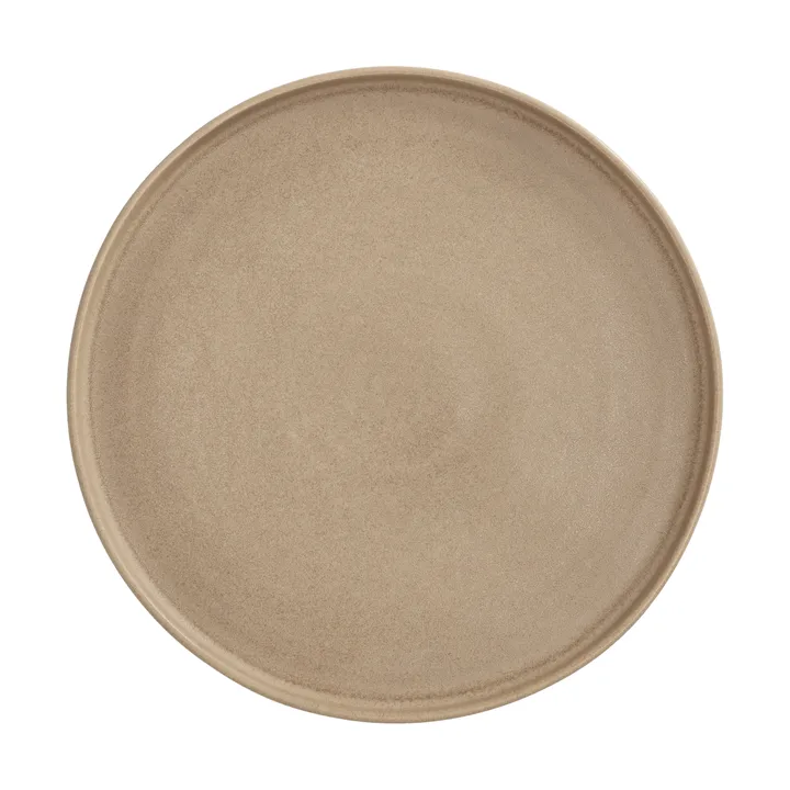 Piatto piano Clay - Marrone, Ø26 cm - Scandi Living