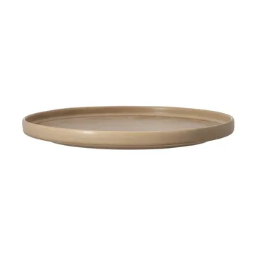 Piatto piano Clay - Marrone, Ø26 cm - Scandi Living