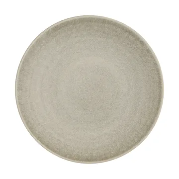 Piatto piano Terra - Beige in gres, Ø26,5 cm - Scandi Living
