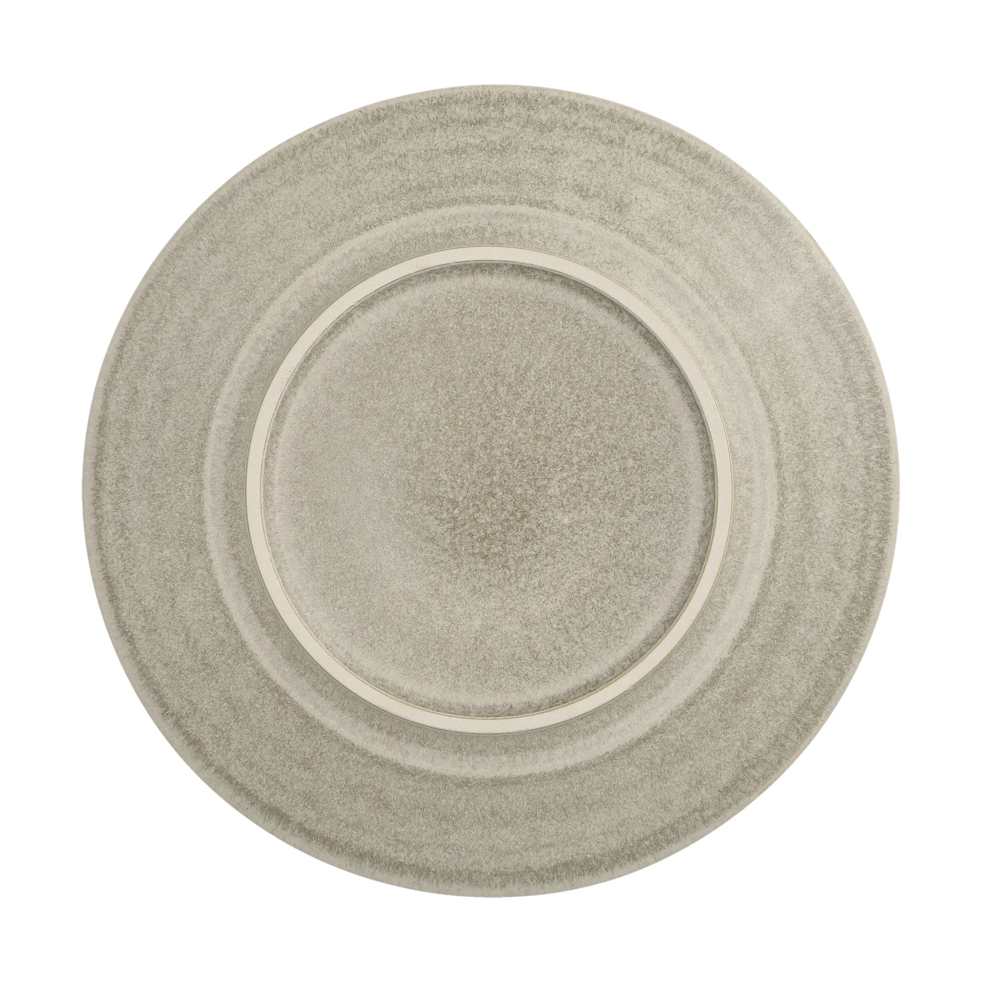 Piatto piano Terra, Beige in gres, Ø26,5 cm Scandi Living