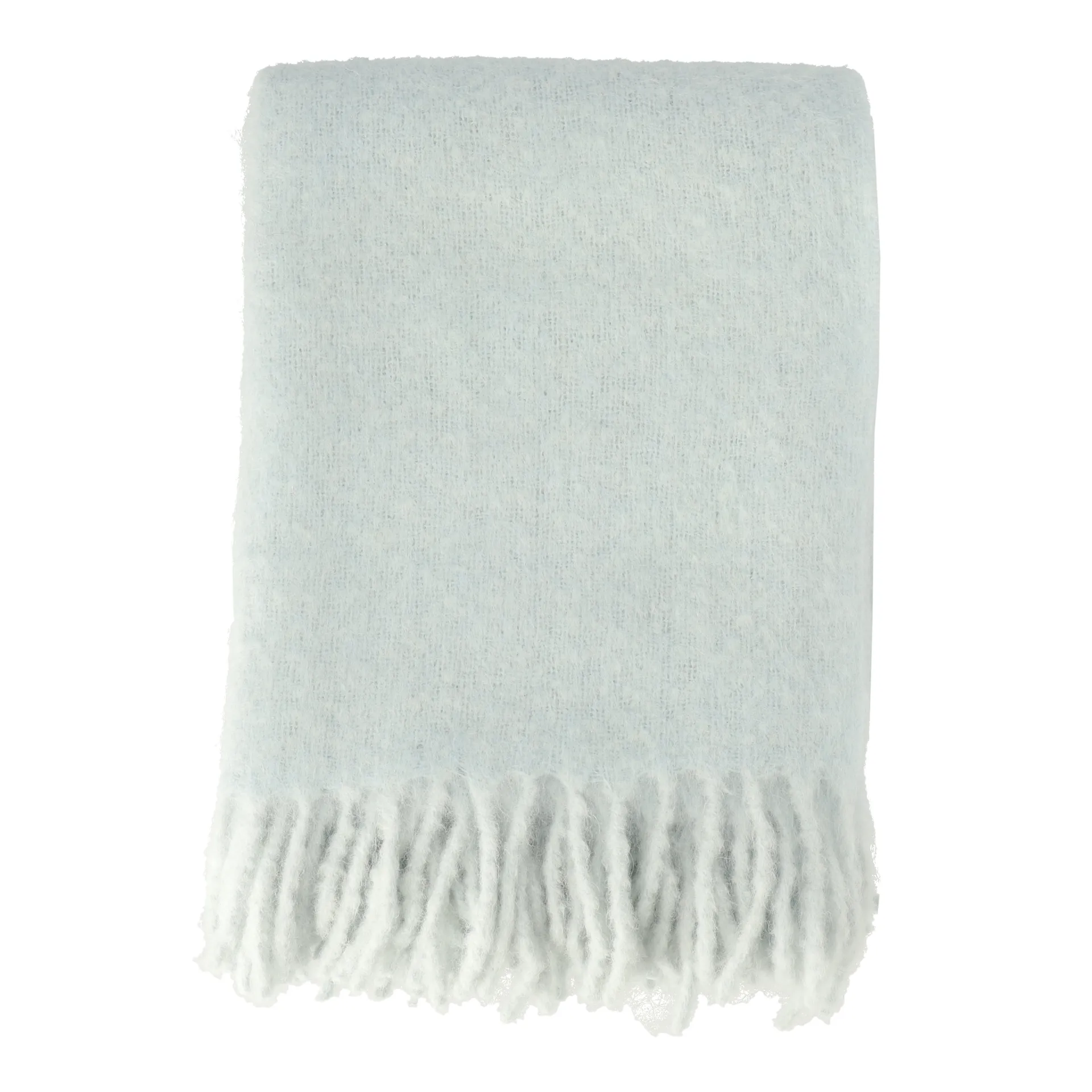 Plaid Dune mohair 130x170 cm, Ice blue Scandi Living