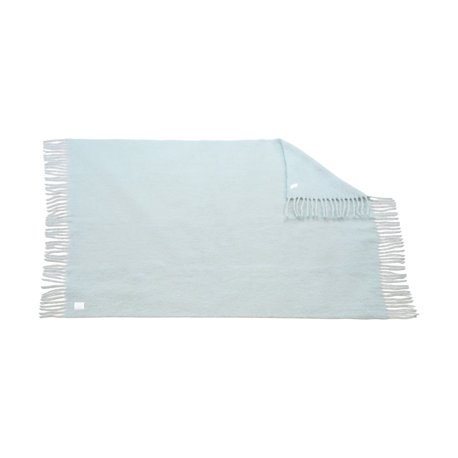 Plaid Dune mohair 130x170 cm, Ice blue Scandi Living