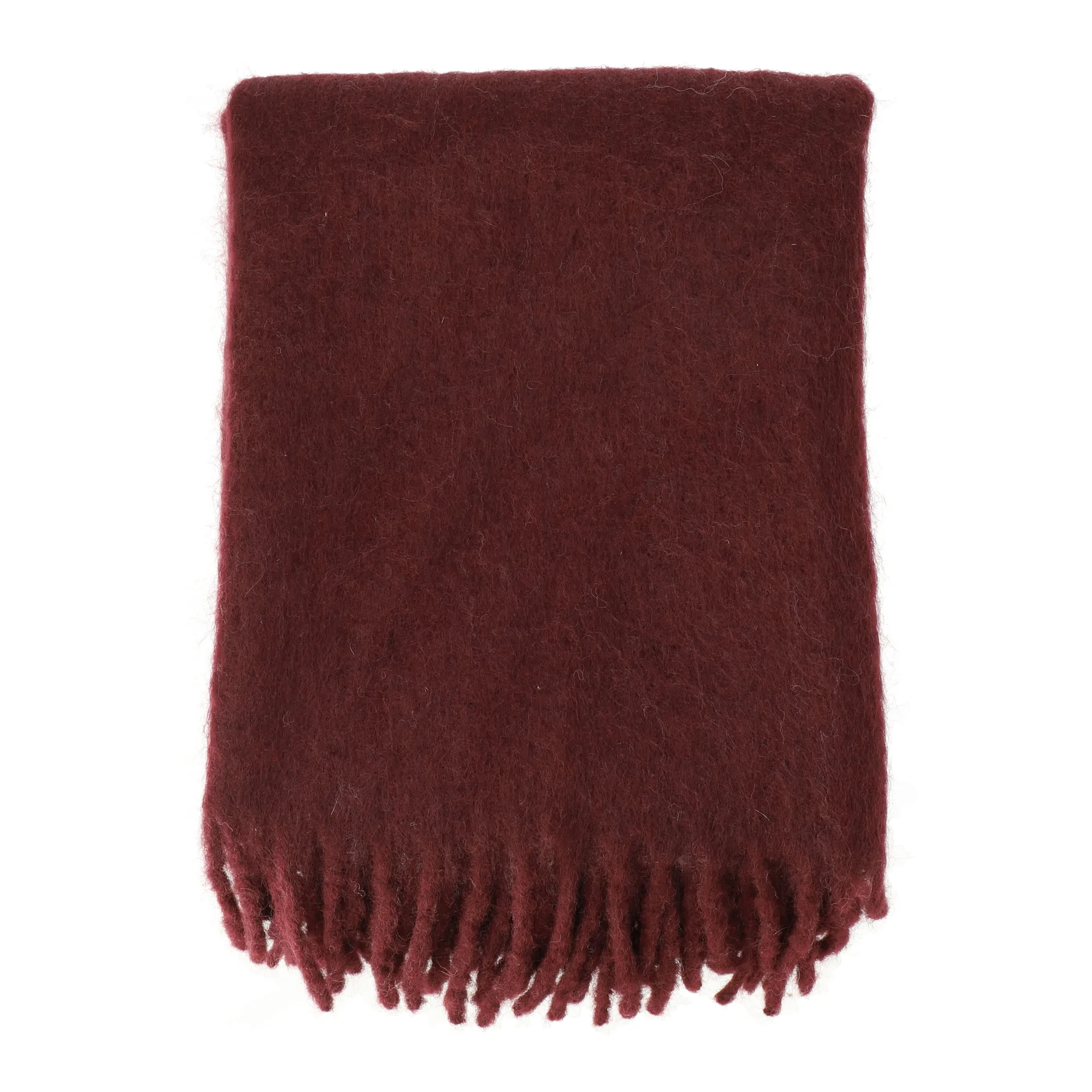Plaid Dune mohair 130x170 cm, Prugna Scandi Living