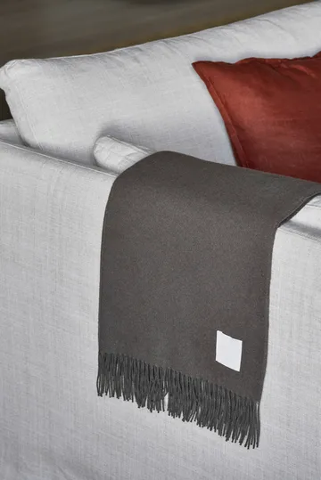 Plaid in cotone Loom 125x170 cm - Taupe - Scandi Living