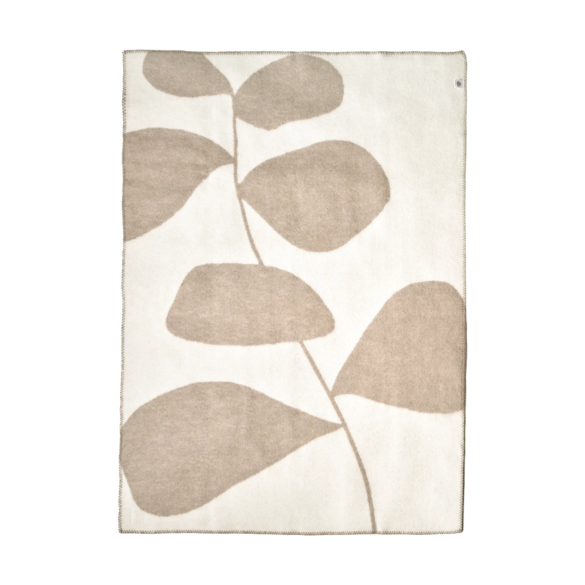 Plaid in lana Leaf 130x180 cm, Talpa Scandi Living