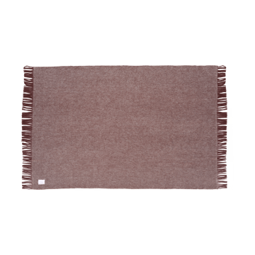 Plaid in lana Sandstone 130x180 cm - Bordeaux - Scandi Living
