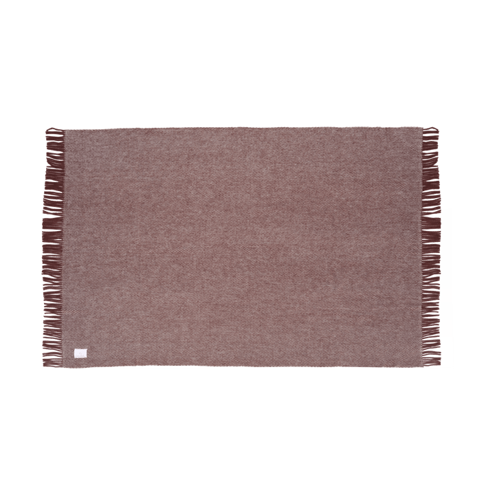 Plaid in lana Sandstone 130x180 cm, Bordeaux Scandi Living