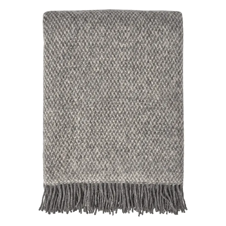 Plaid in lana Sandstone 130x180 cm - grigio - Scandi Living