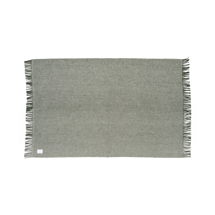Plaid in lana Sandstone 130x180 cm, Khaki verde Scandi Living