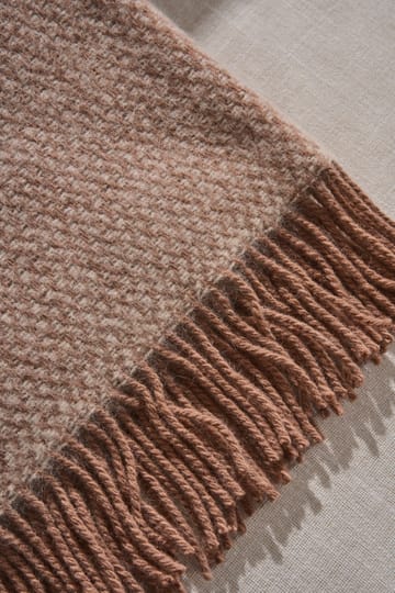 Plaid in lana Sandstone 130x180 cm - Mocca - Scandi Living